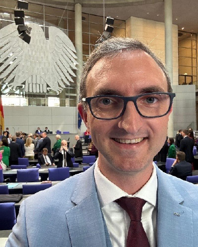 Alexander Jordan Plenarsaal im Plenarsaal